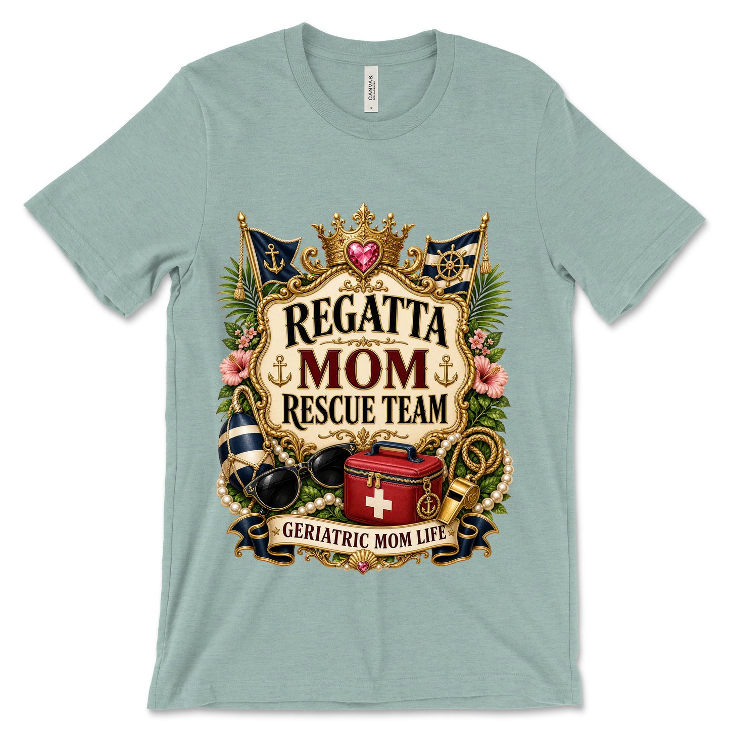 Regatta Mom Rescue Team Heather Dusty Blue