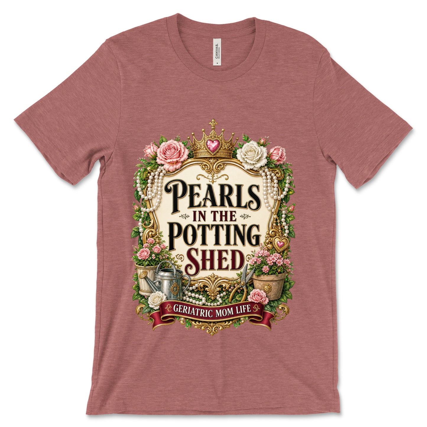 Pearls In The Potting Shed Heather Mauve