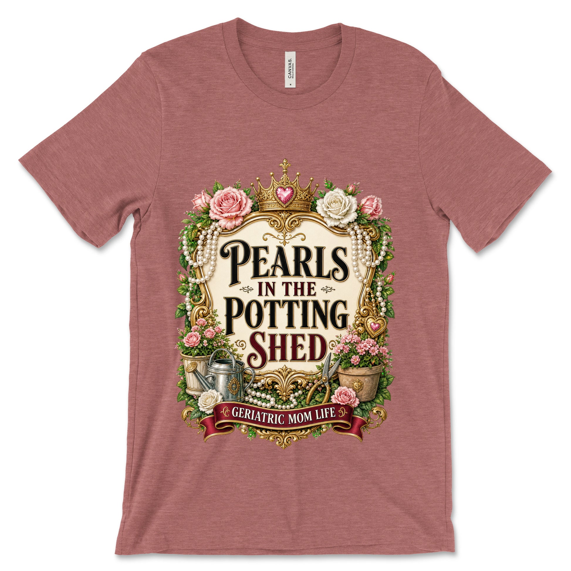 Pearls In The Potting Shed Heather Mauve