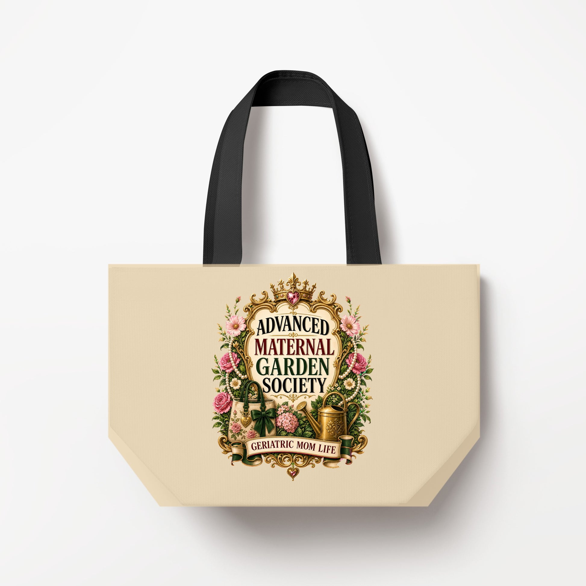 Advanced Maternal Garden Society Natural Canvas Bag