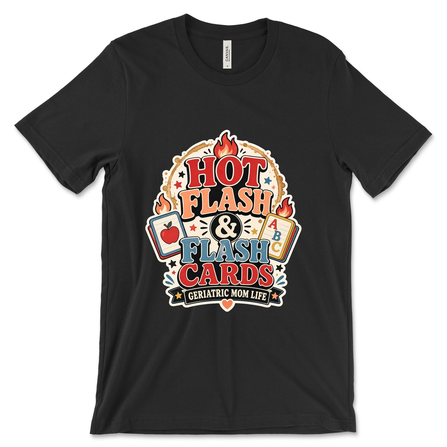 Hot Flash And Flash Cards Black