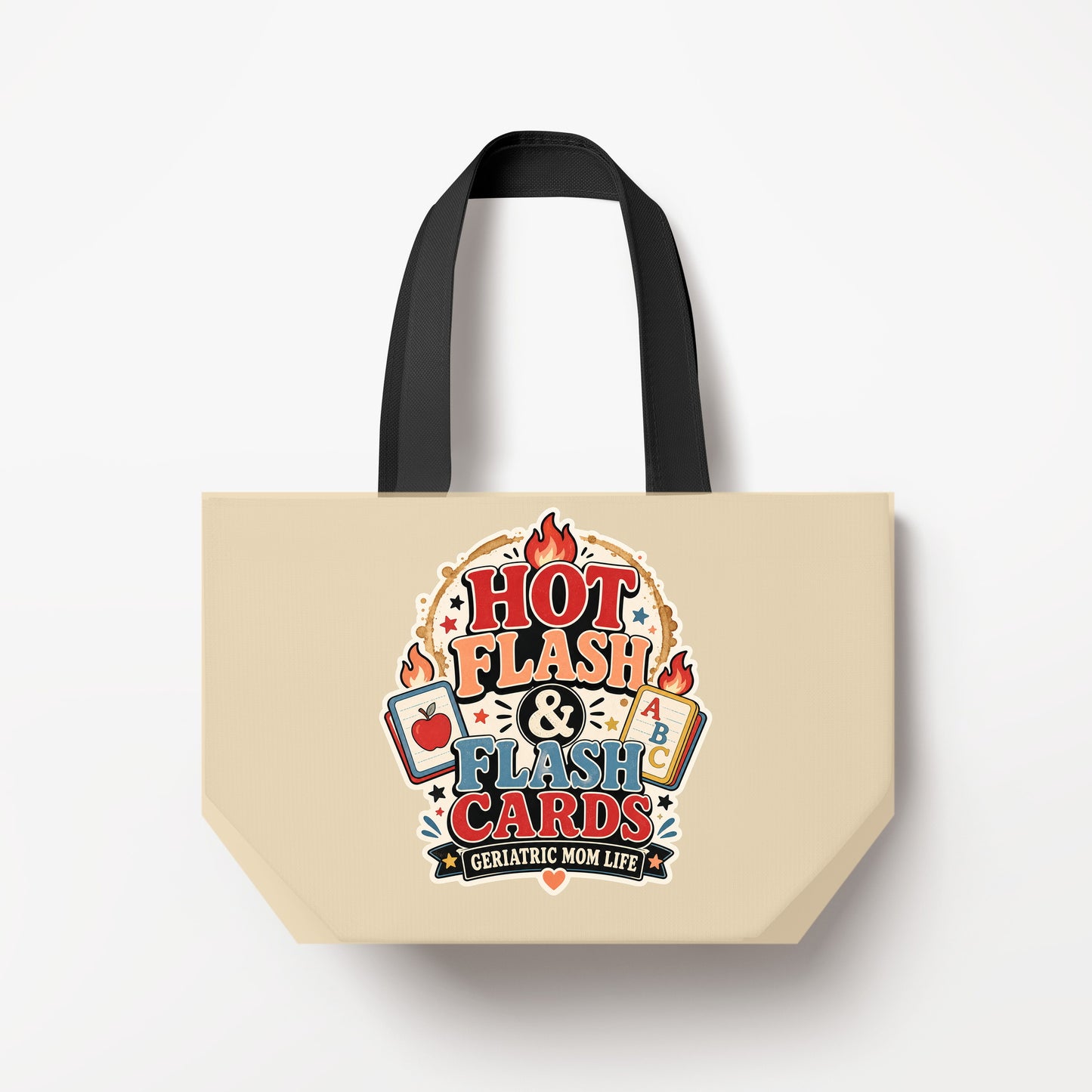 Hot Flash And Flash Cards Natural Canvas