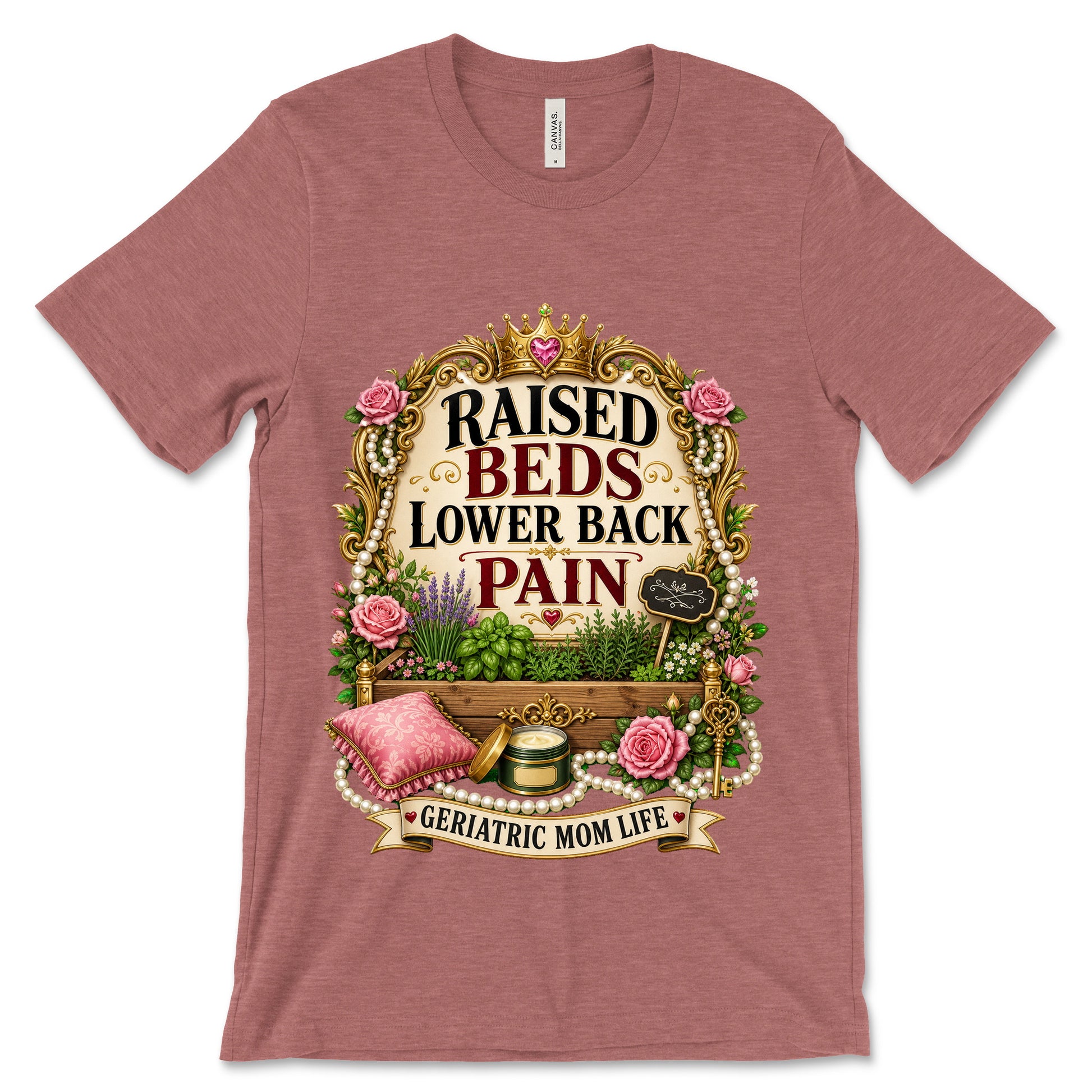 Raised Beds Lower Back Pain Heather Mauve
