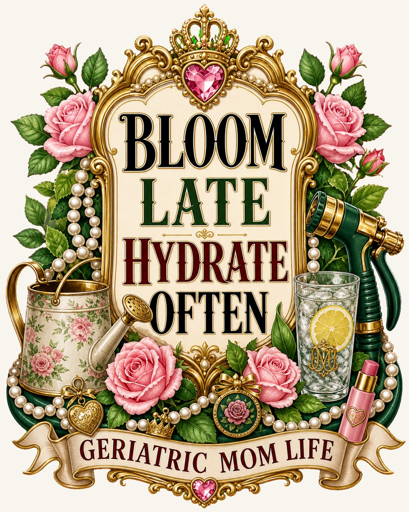 Bloom Late Hydrate Often readable design detail