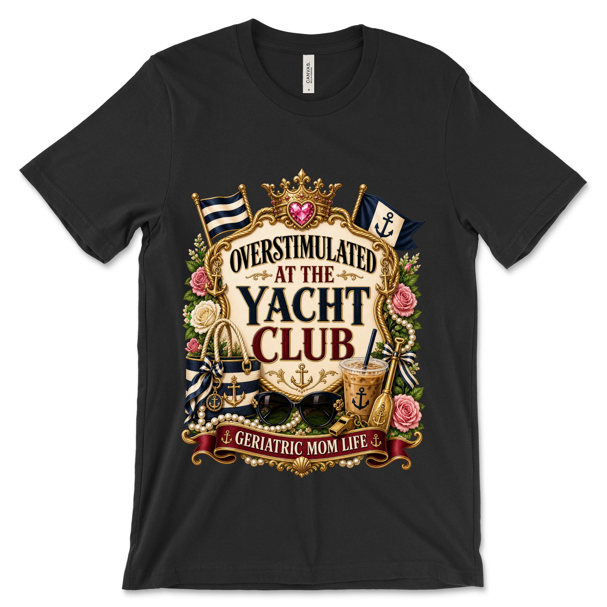 Overstimulated At The Yacht Club Black