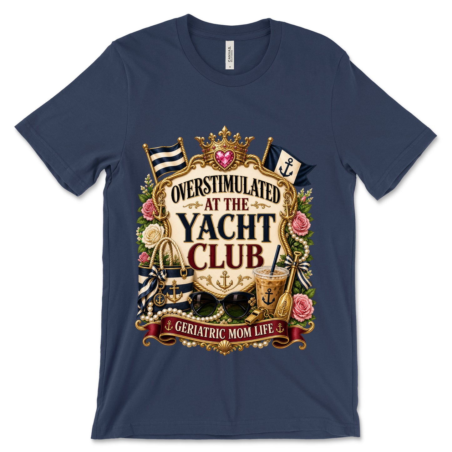 Overstimulated At The Yacht Club Navy