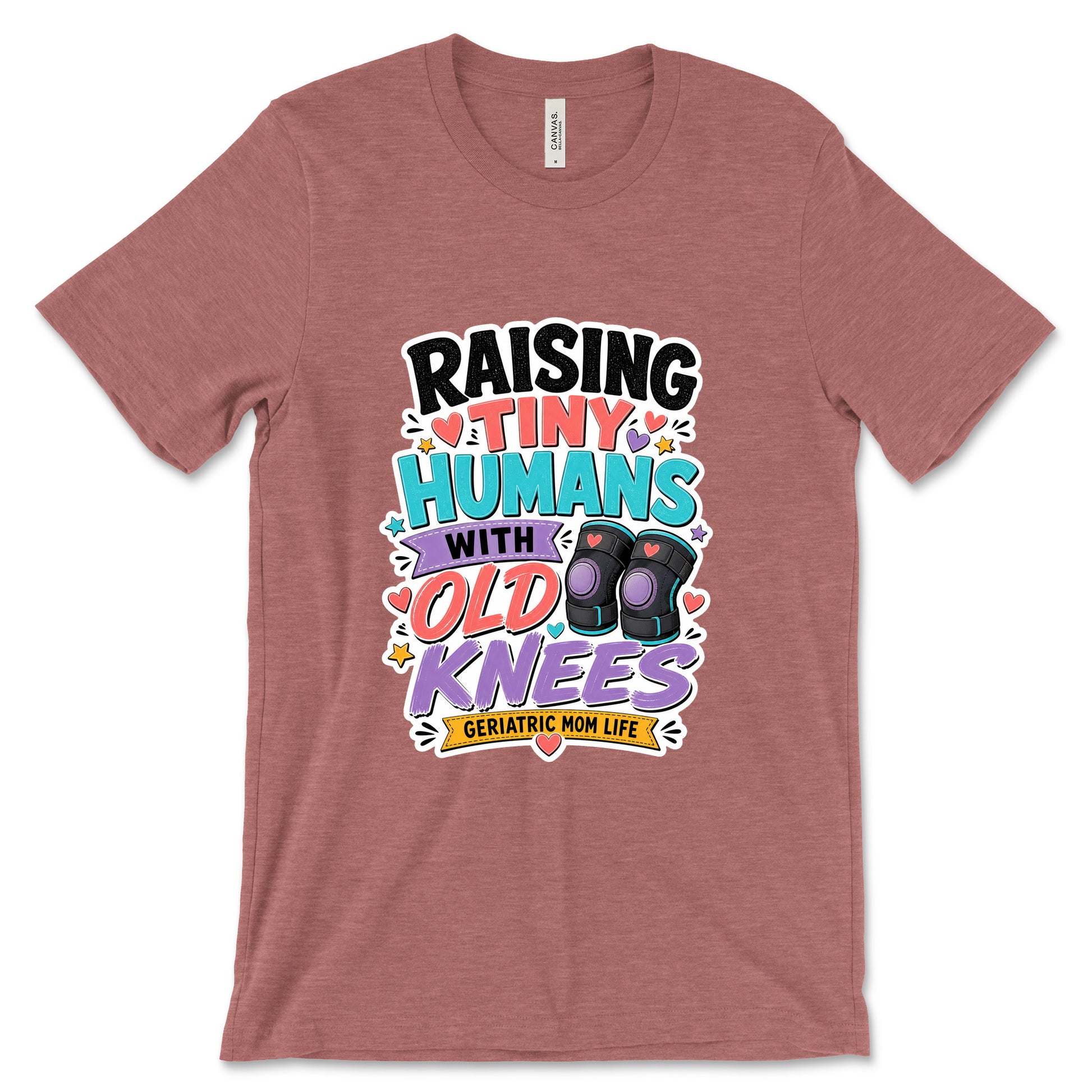 Raising Tiny Humans Old Knees Heather Mauve