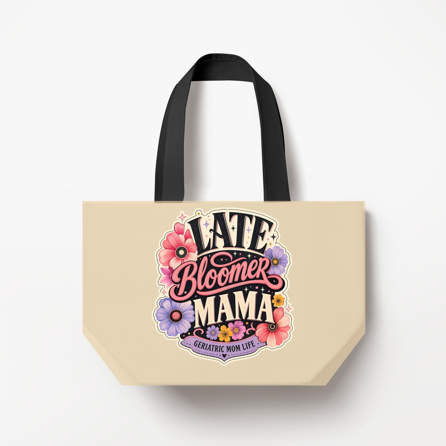 Late Bloomer Mama Natural Canvas