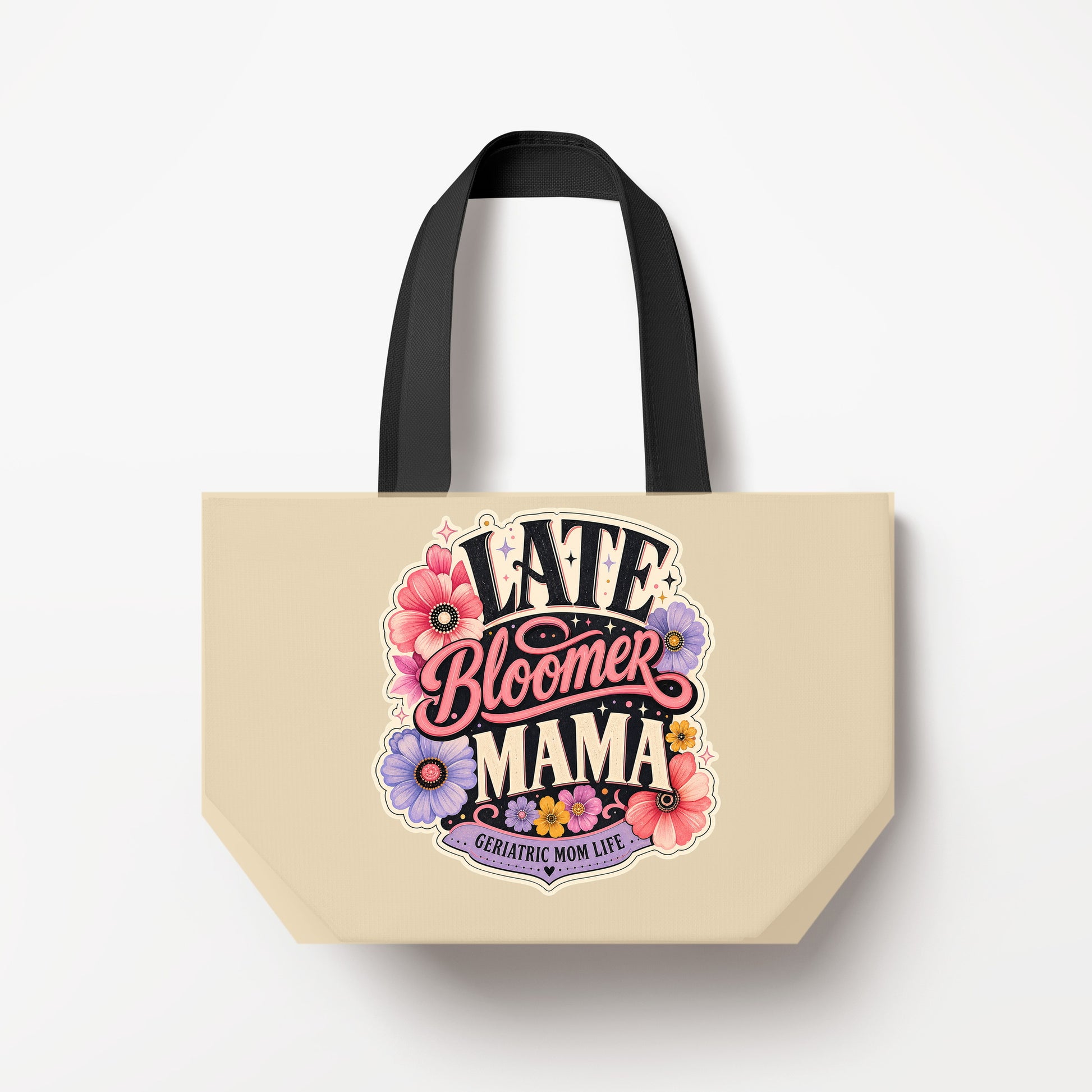 Late Bloomer Mama Natural Canvas