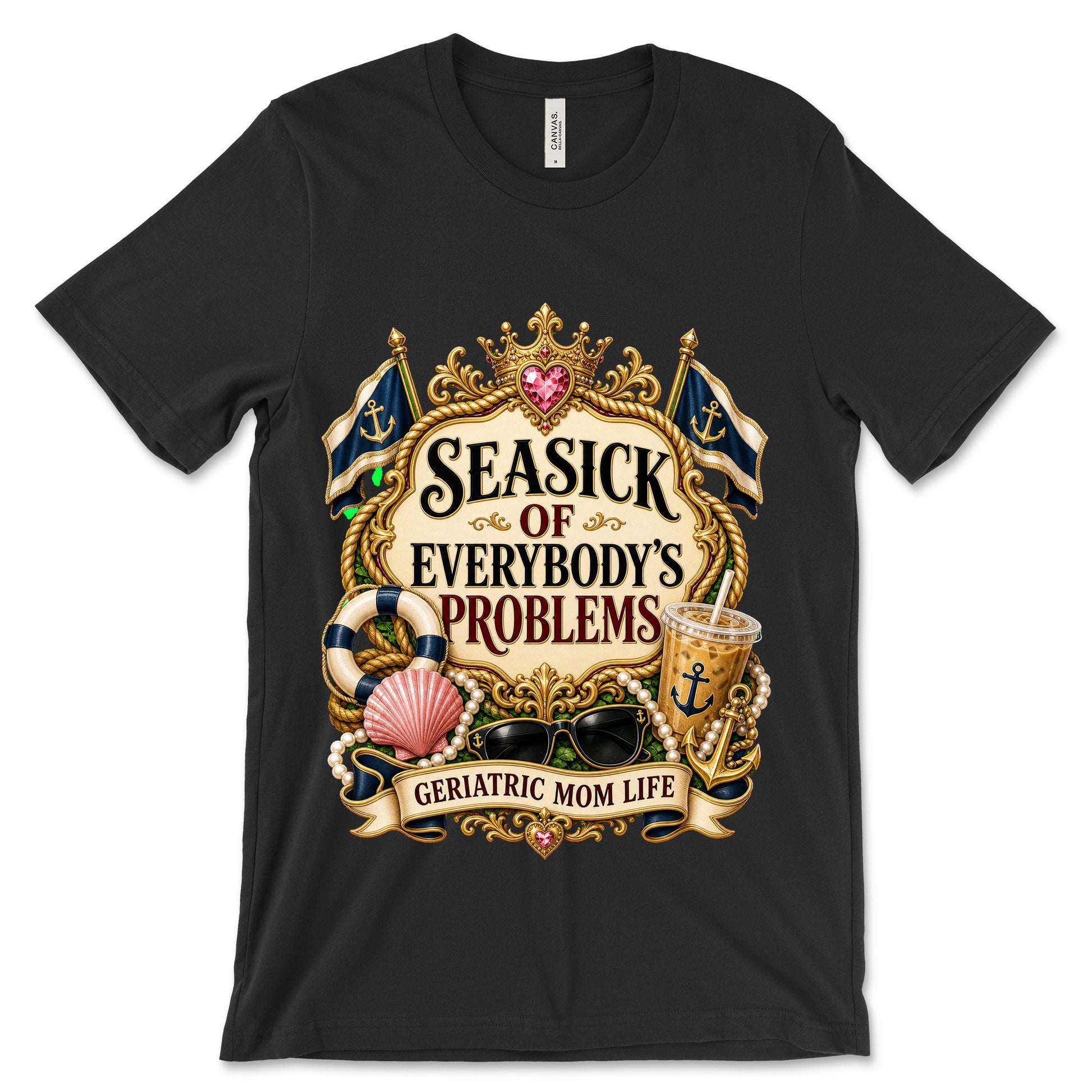 Seasick Of Everybody's Problems Black