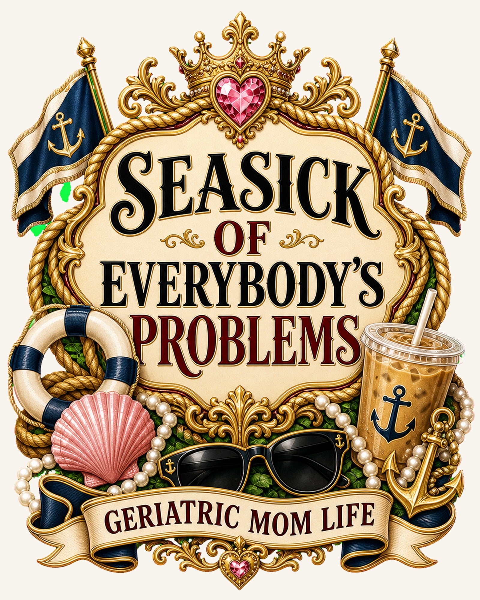 Seasick Of Everybody's Problems readable design detail