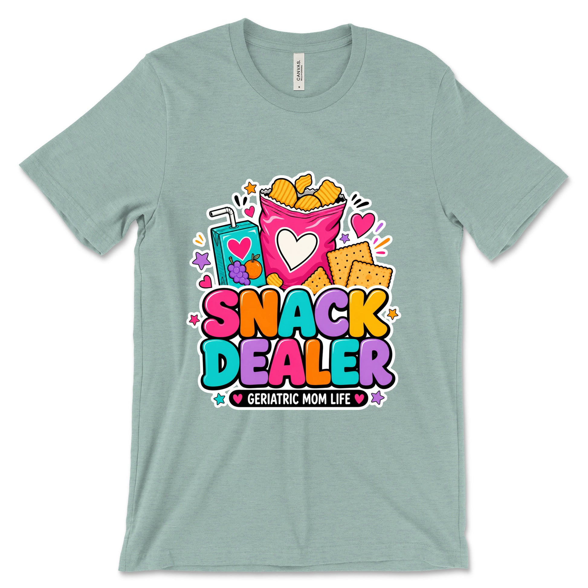 Snack Dealer Heather Dusty Blue
