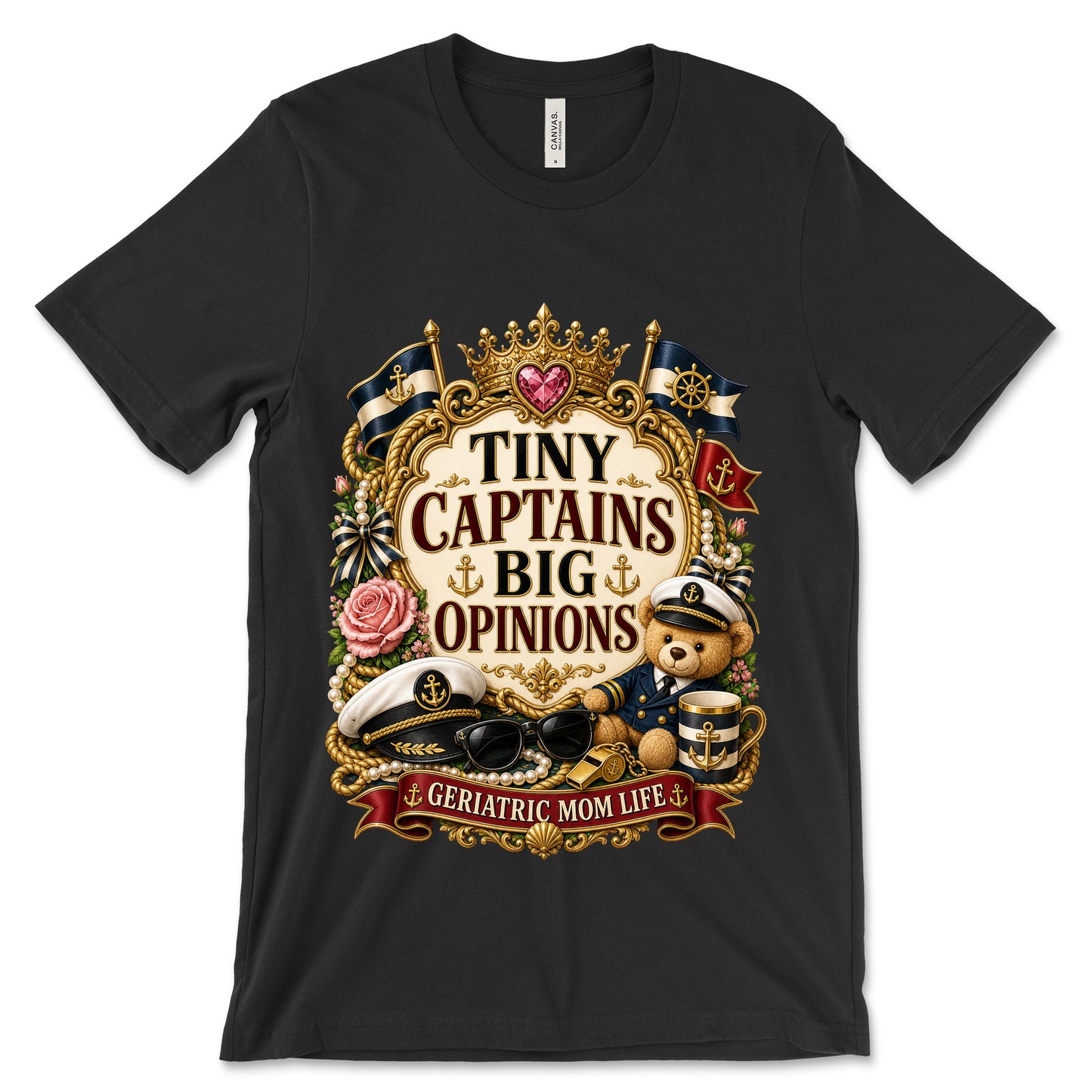 Tiny Captains Big Opinions Black
