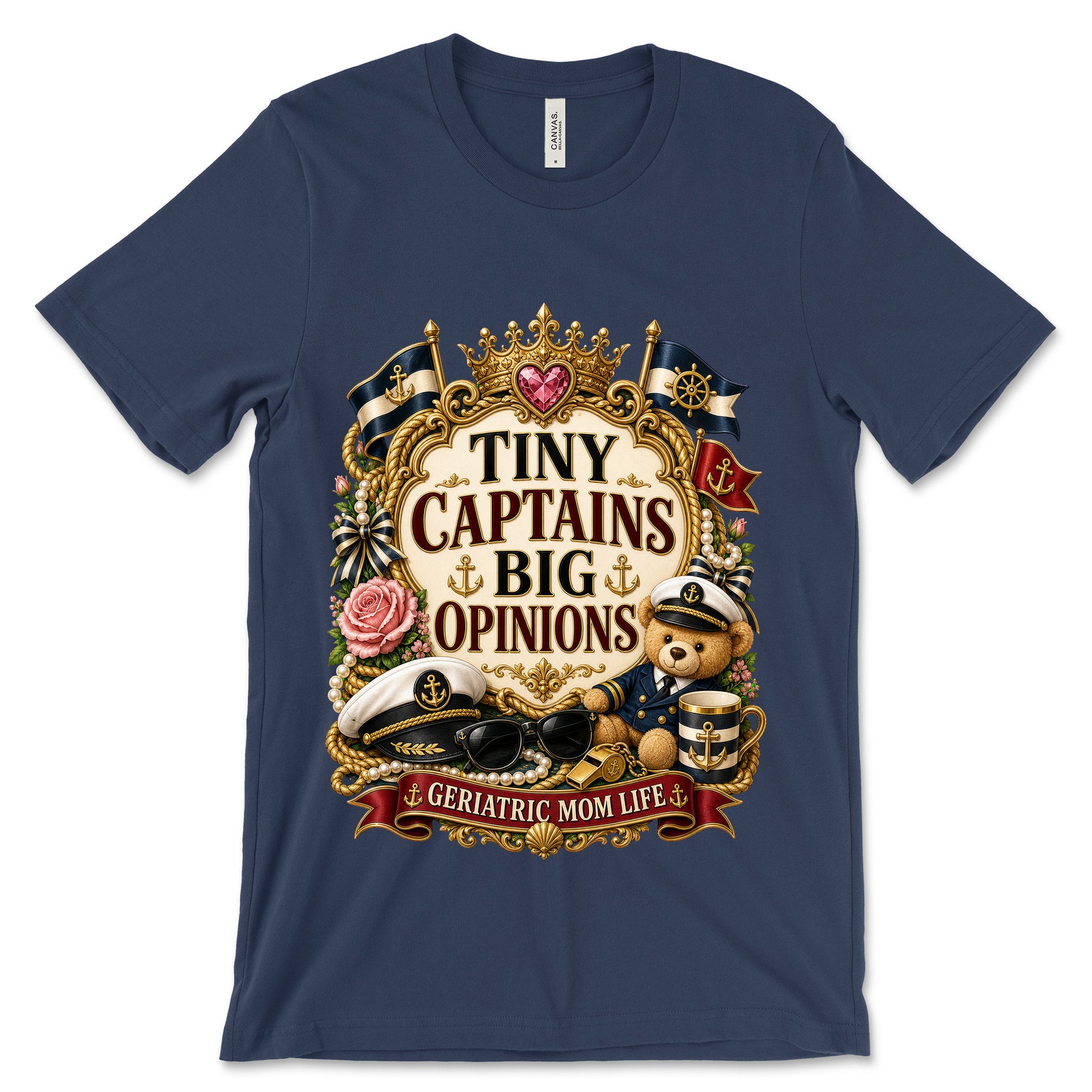 Tiny Captains Big Opinions Navy
