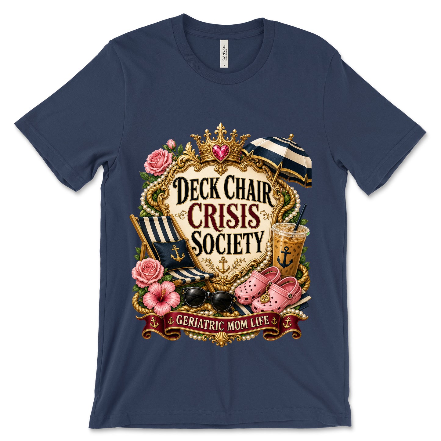 Deck Chair Crisis Society Navy
