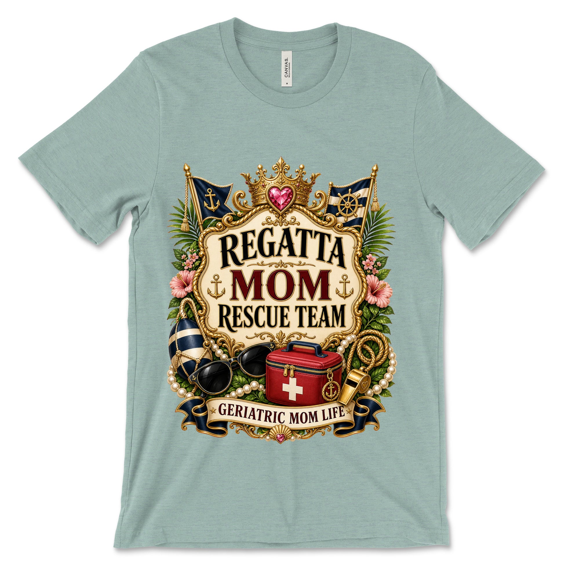 Regatta Mom Rescue Team Heather Dusty Blue