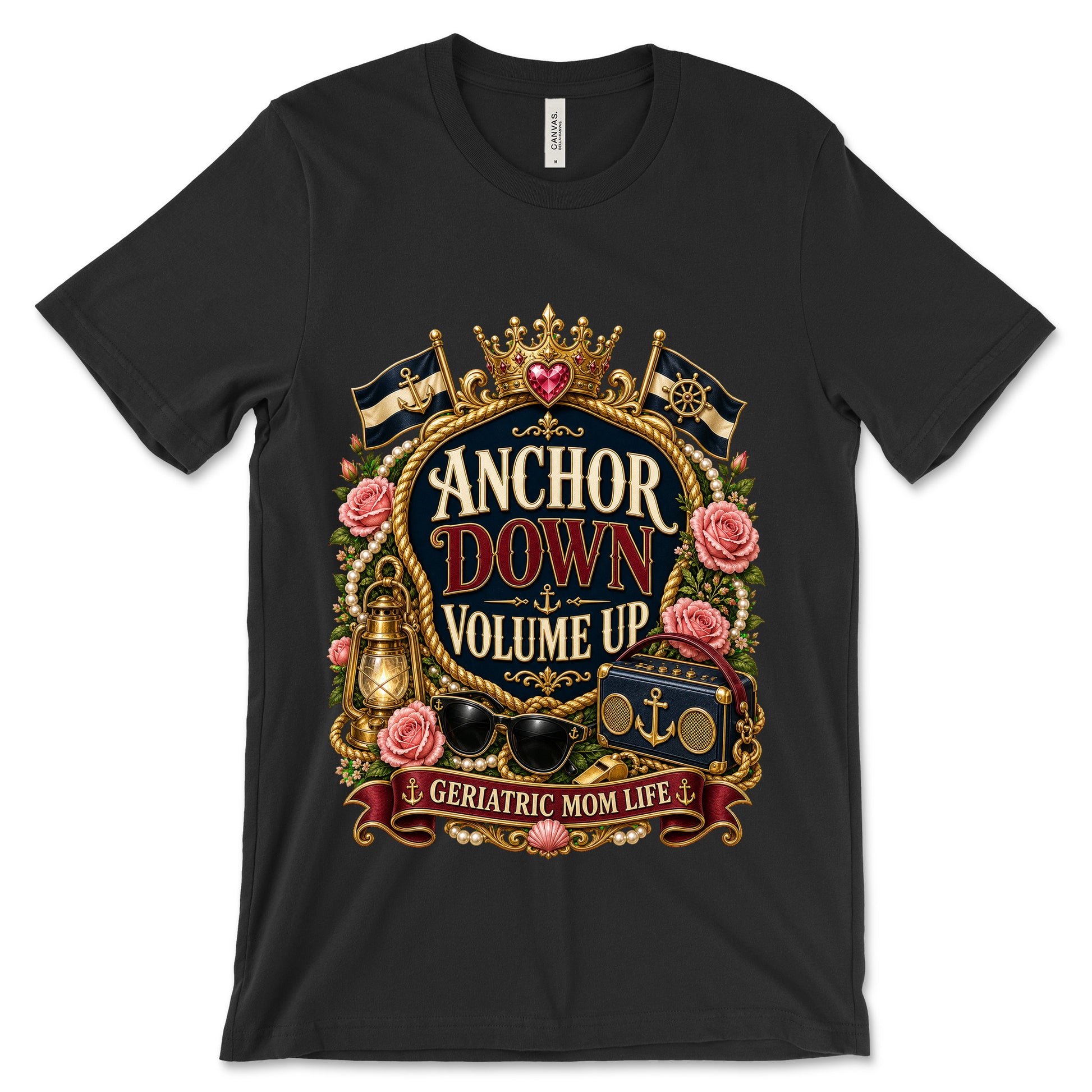 Anchor Down Volume Up Black