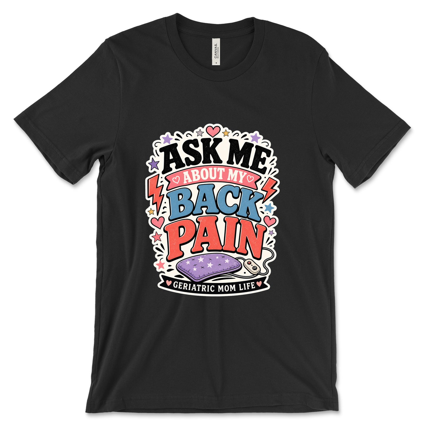 Ask Me About My Back Pain Black