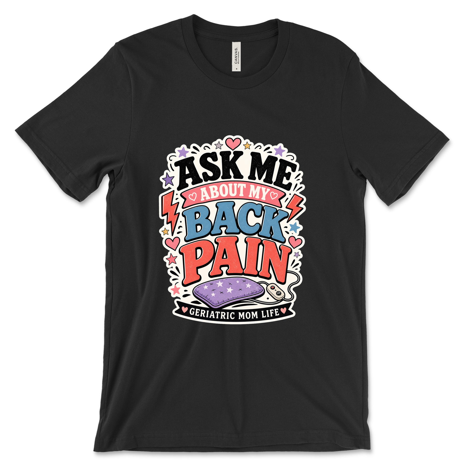 Ask Me About My Back Pain Black