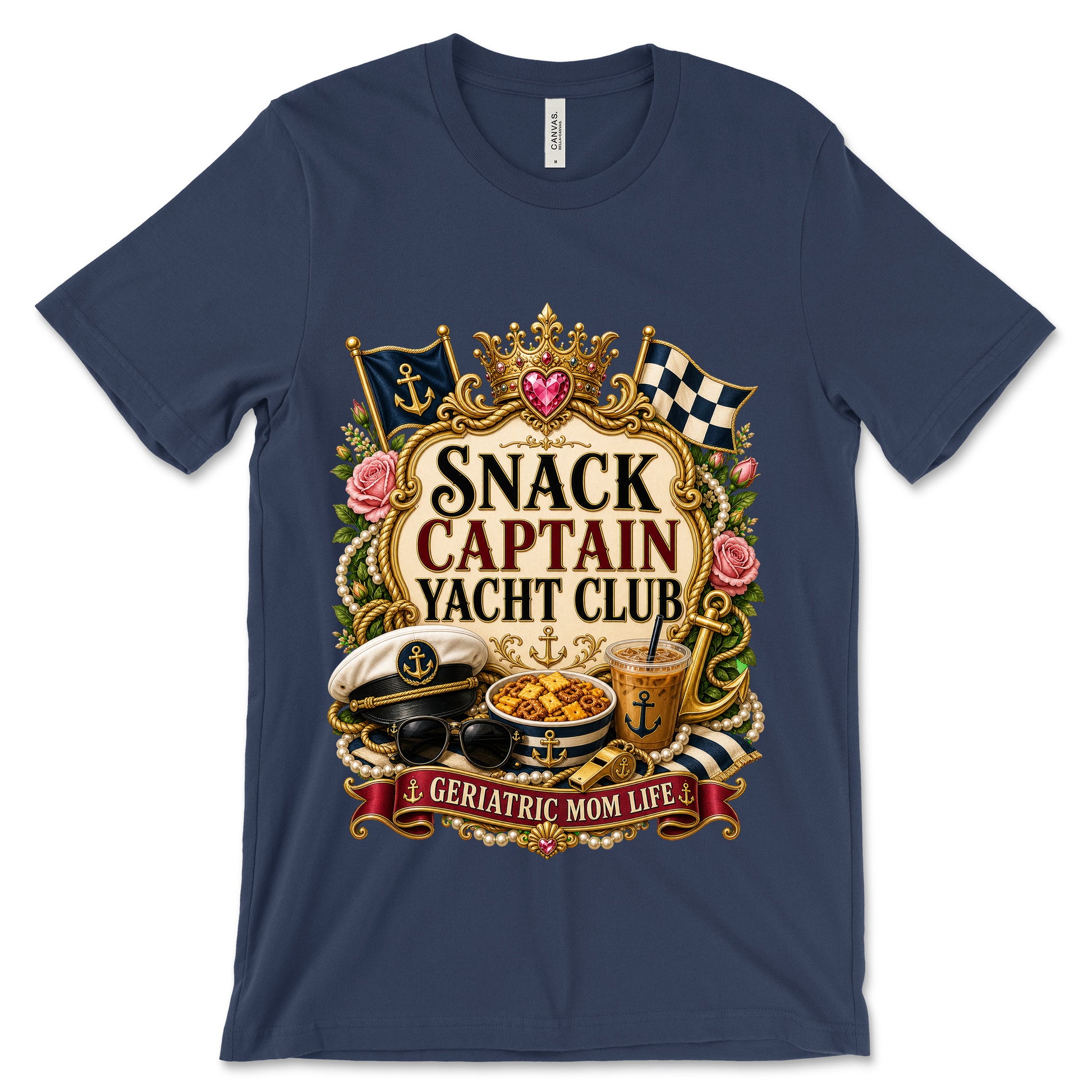 Snack Captain Yacht Club Navy