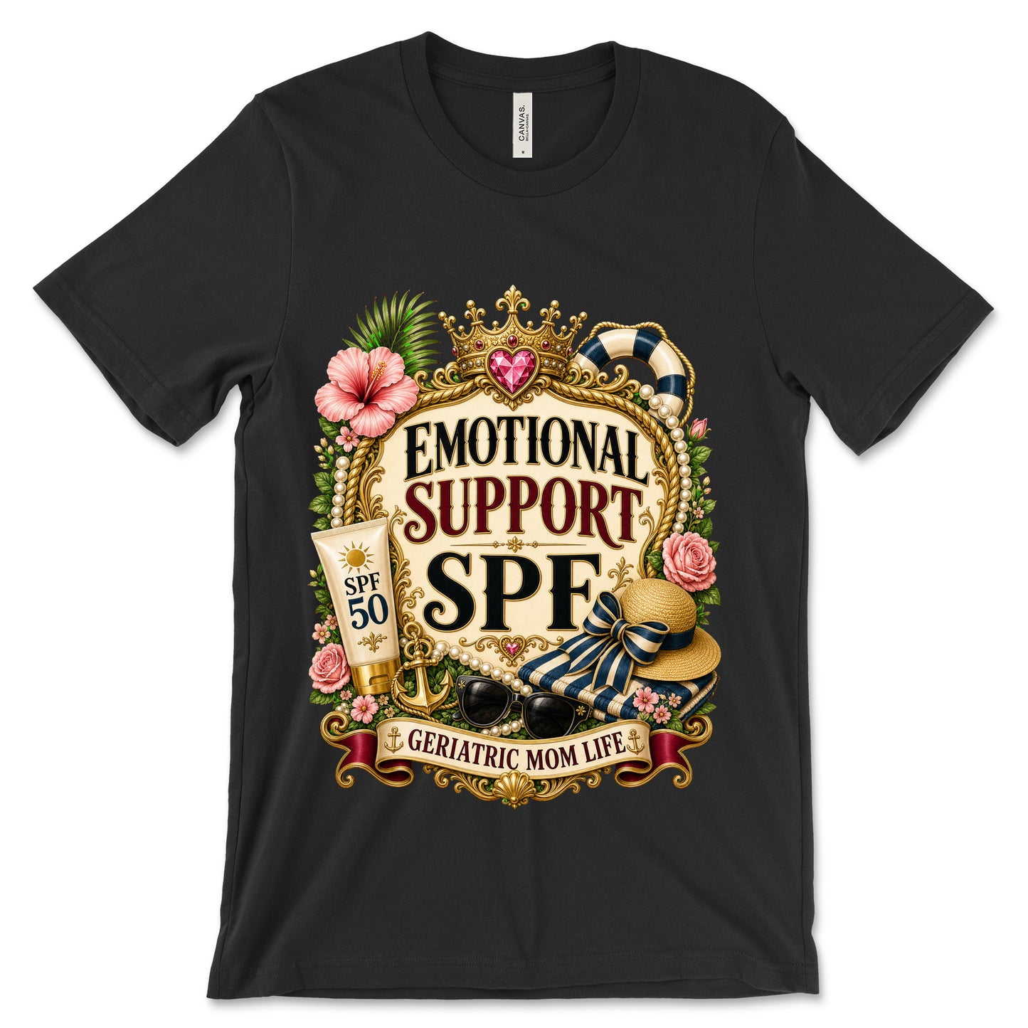 Emotional Support SPF Black