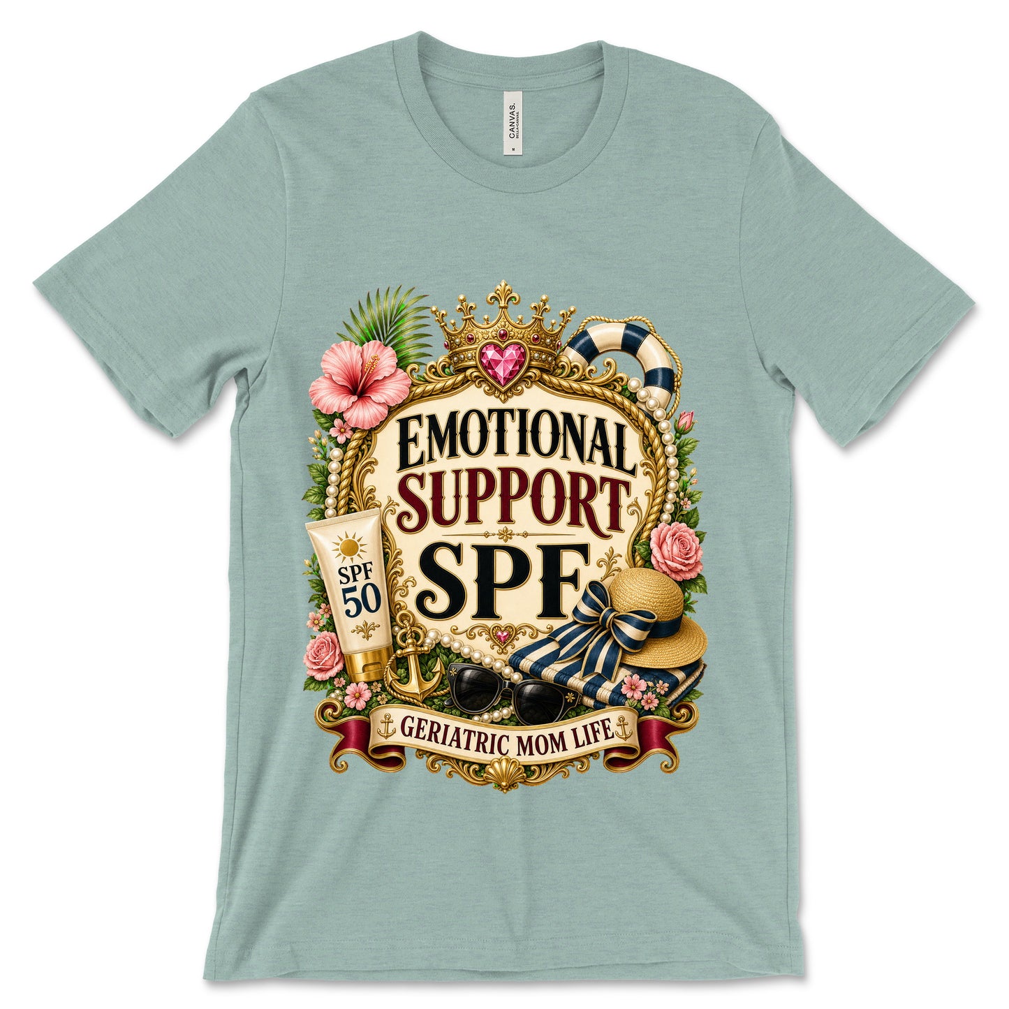 Emotional Support SPF Heather Dusty Blue