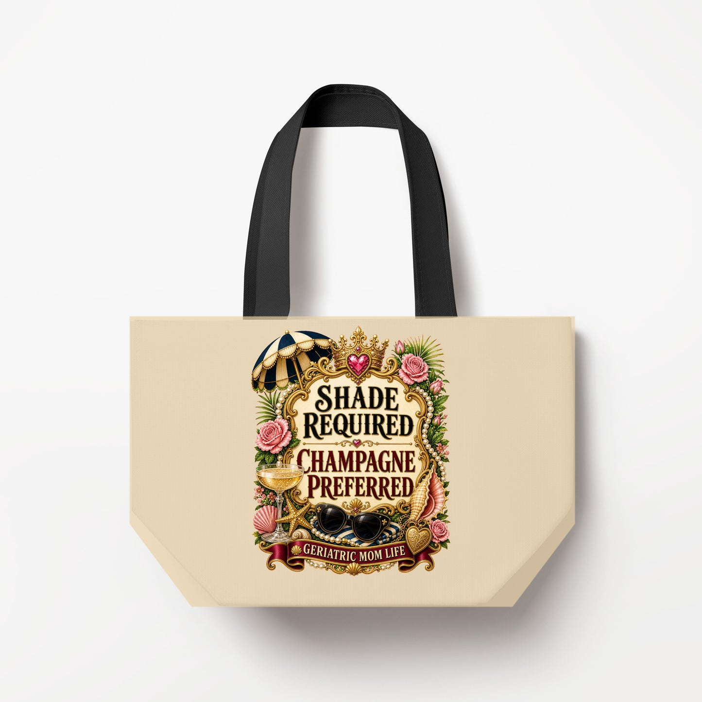 Shade Required Champagne Preferred Natural Canvas Bag
