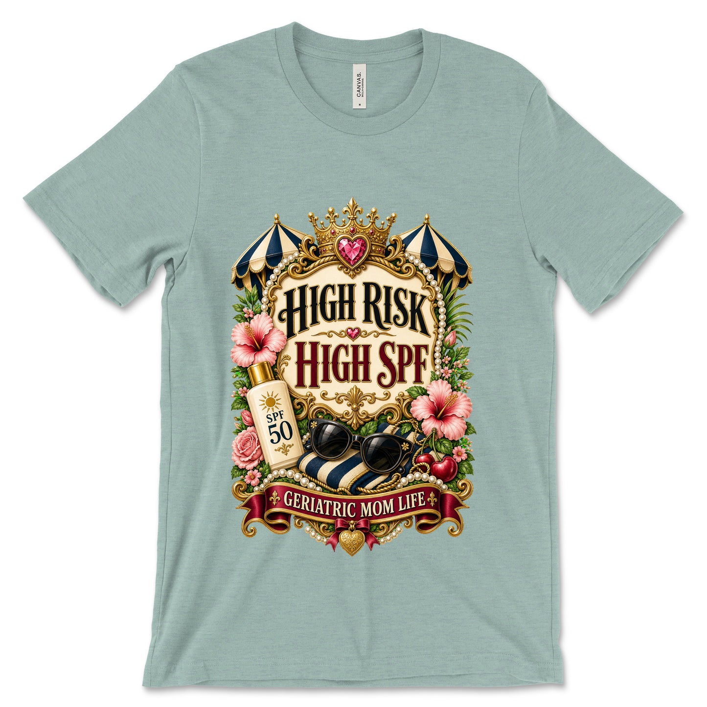 High Risk High SPF Heather Dusty Blue