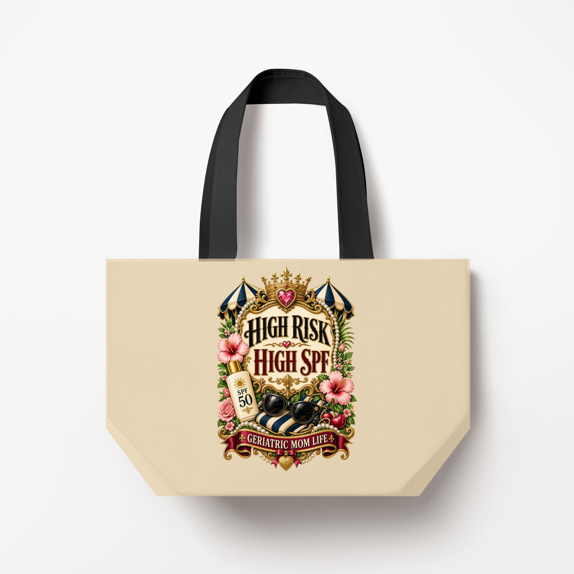 High Risk High SPF Natural Canvas Bag