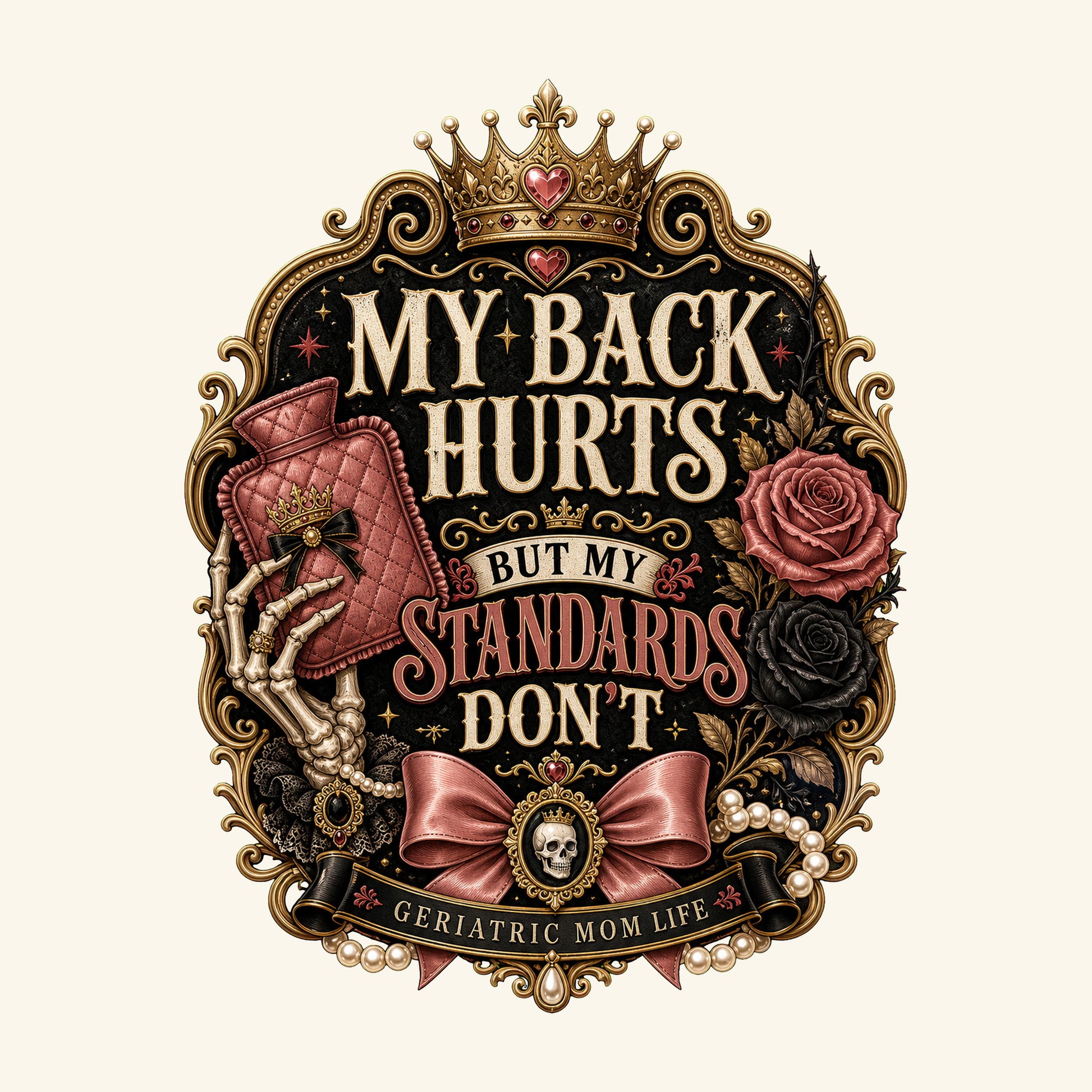 My Back Hurts Standards Don't design detail