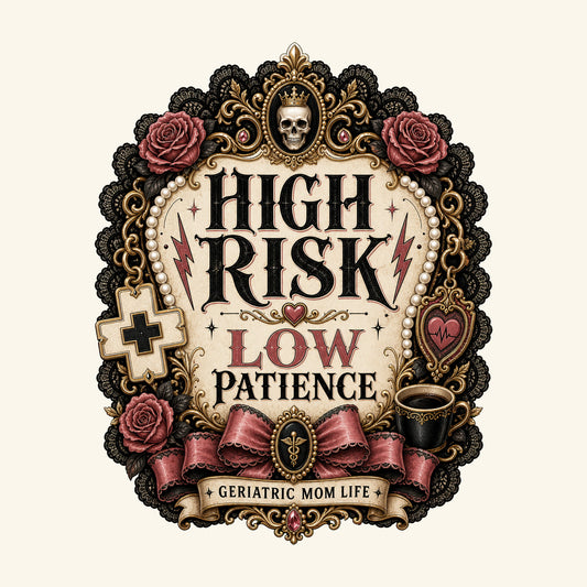 High Risk Low Patience design detail