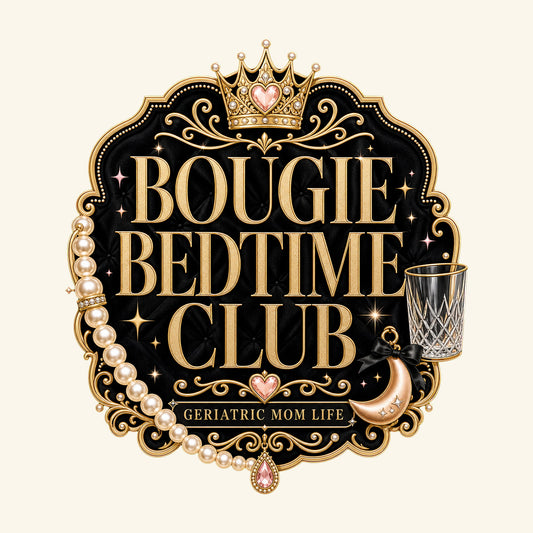 Bougie Bedtime Club canvas bag design detail