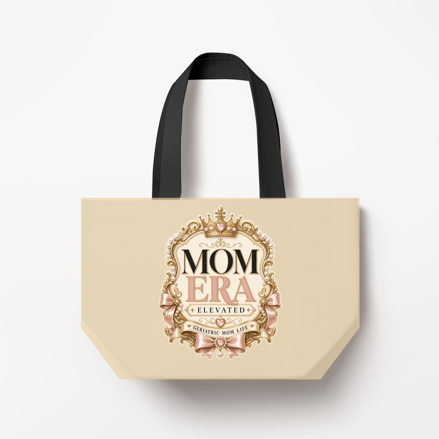 Mom Era Elevated canvas bag mockup
