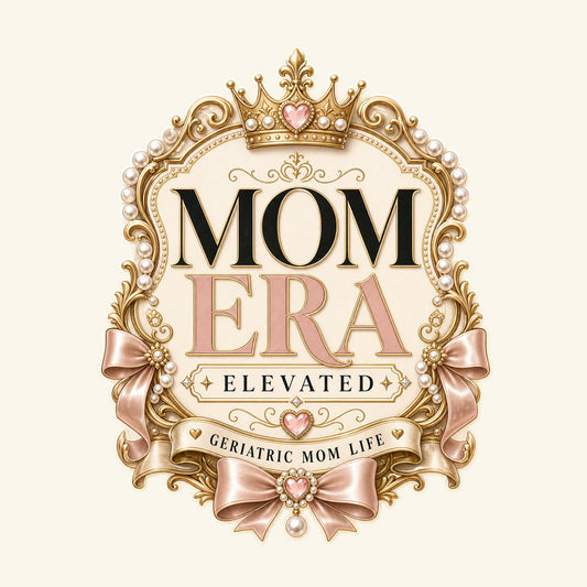 Mom Era Elevated canvas bag design detail