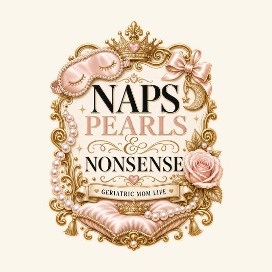 Naps Pearls And Nonsense shirt design detail