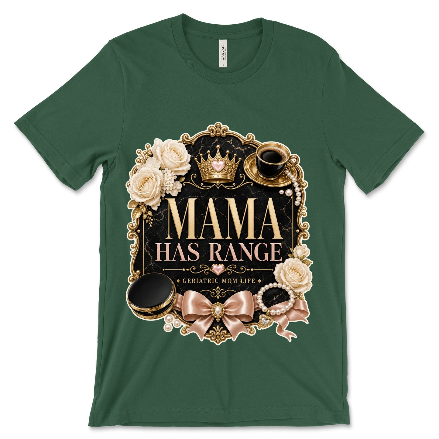 Mama Has Range forest shirt mockup
